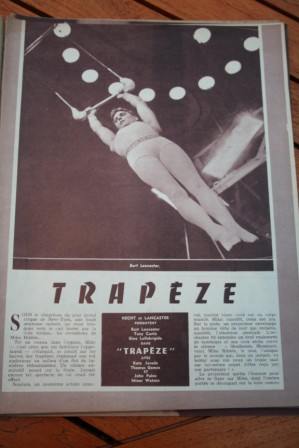 Trapeze: Lollobrigida Burt Lancaster Tony Curtis