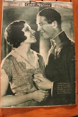 Maurice Chevalier Claudette Colbert