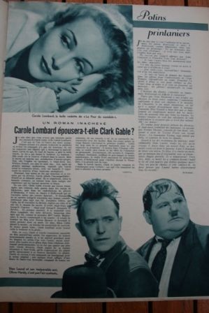 Carole Lombard Laurel And Hardy