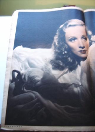 Marlene Dietrich (Double Page - Centerfold)