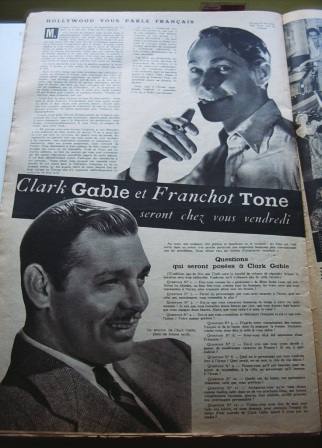 Clark Gable Franchot Tone