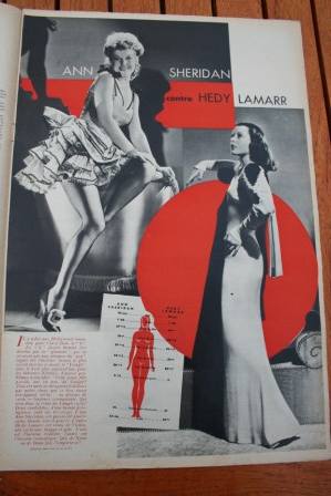 Hedy Lamarr Ann Sheridan