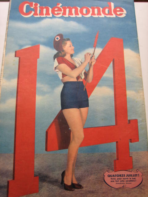 Pin-Up Girl 14 Juillet 1948