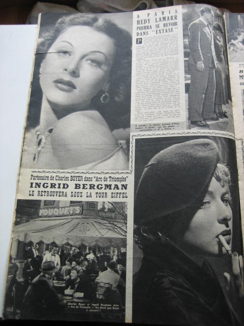 Ingrid Bergman Hedy Lamarr