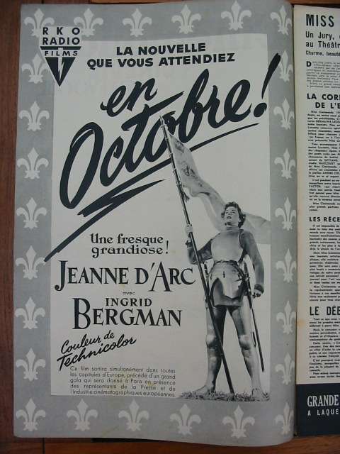 Ingrid Bergman Joan Of Arc