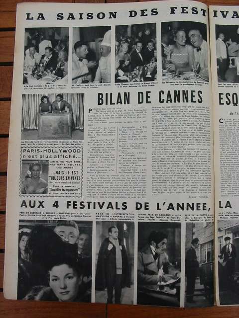 Festival De Cannes 1949