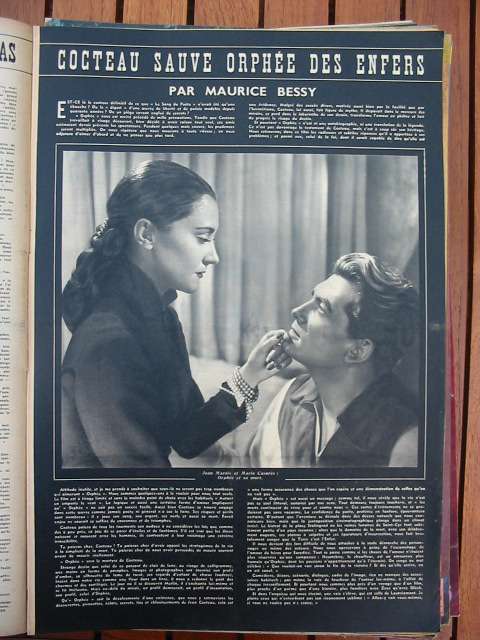 Orphee Jean Marais Jean Cocteau