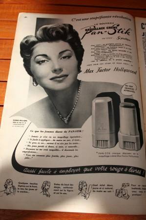 Esther Williams Max Factor Ad