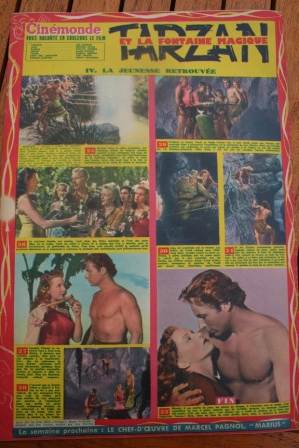 Lex Barker Brenda Joyce Tarzan