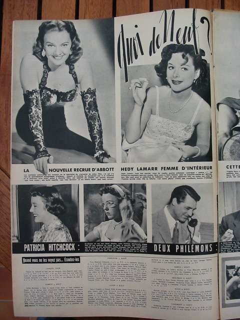 Dorothy Shay Hedy Lamarr