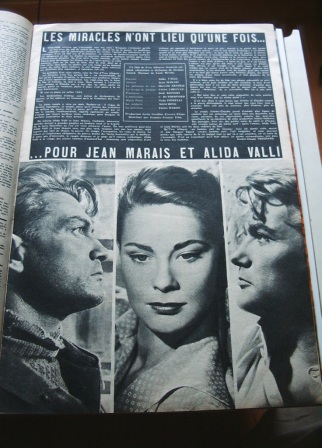 Jean Marais Alida Valli