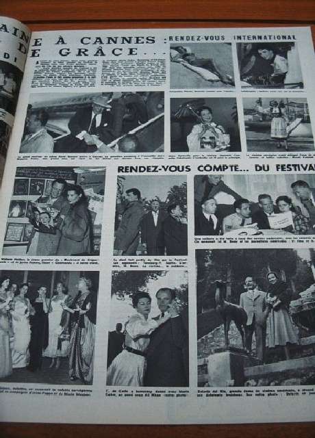 Festival De Cannes 1952