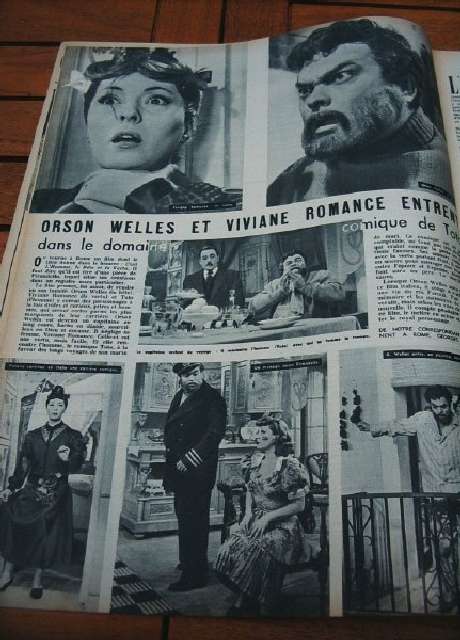 Orson Welles Viviane Romance