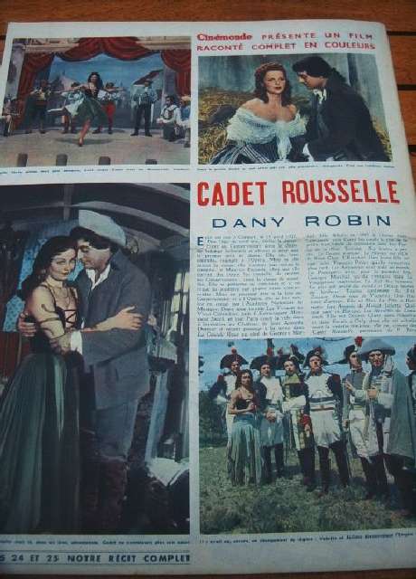 Bourvil Dany Robin Francois Perier Cadet Rousselle