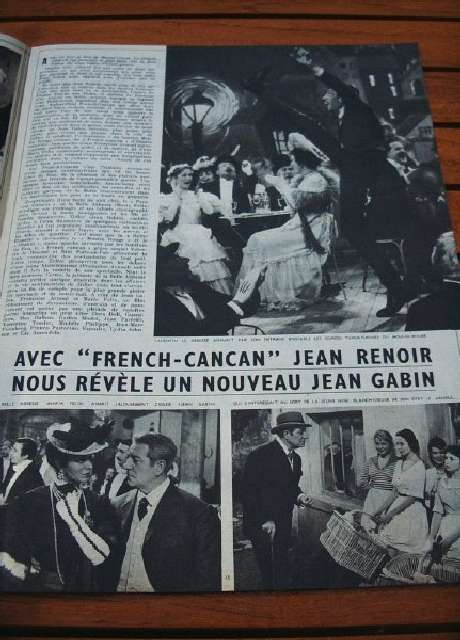 Jean Gabin Maria Felix French Cancan