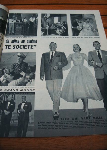 Grace Kelly Bing Crosby Frank Sinatra High Society