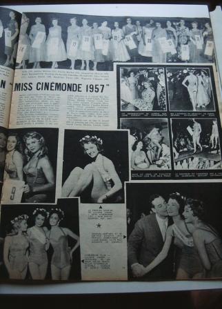 Liliane Simon Miss Cinemonde 1957