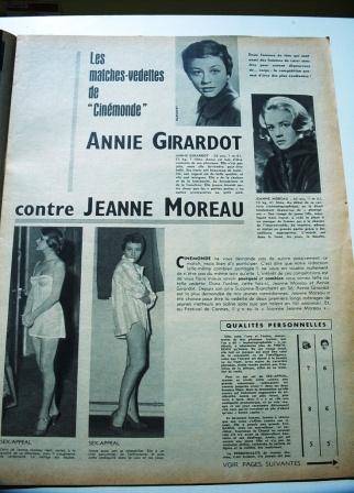 Jeanne Moreau Annie Girardot