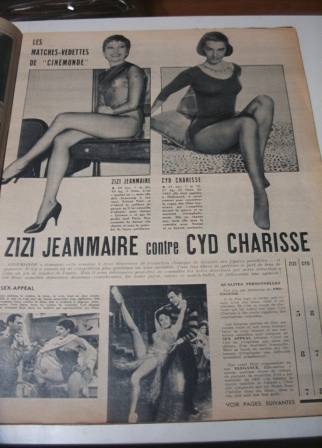 Cyd Charisse Zizi Jeanmaire
