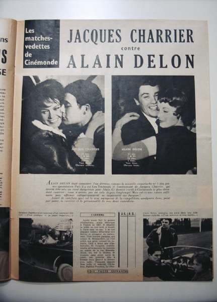 Jacques Charrier Alain Delon