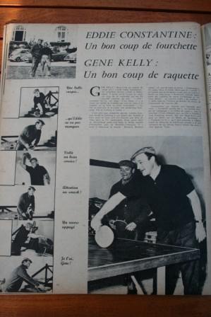 Gene Kelly Eddie Constantine