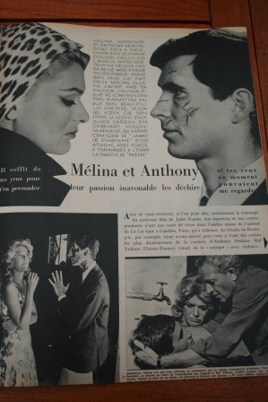 Melina Mercouri Anthony Perkins