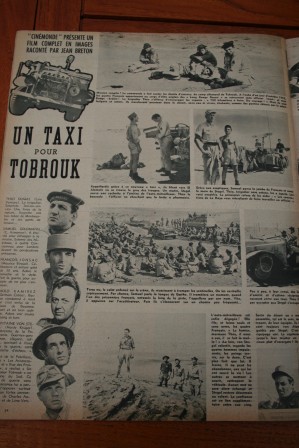 Hardy Kruger Lino Ventura Taxi Pour Tobrouk