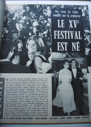 Festival De Cannes 1962