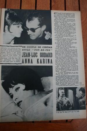 Anna Karina Jean Luc Godard