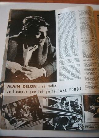 Jane Fonda Alain Delon