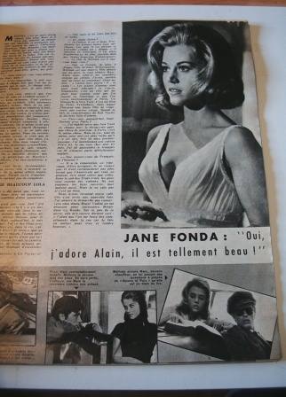 Jane Fonda Alain Delon