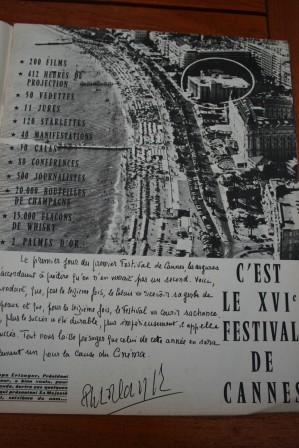 Festival De Cannes 1963