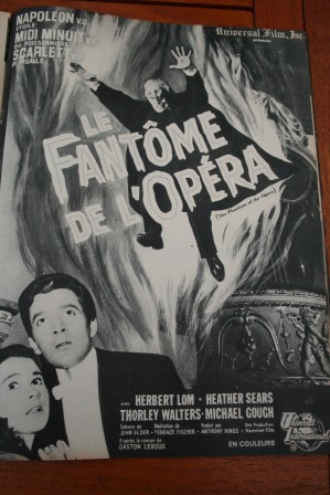 Le Fantome De L'Opera Herbert Lom Heather Sears