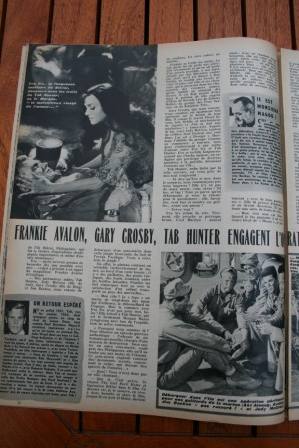 Frankie Avalon Tab Hunter Gary Crosby