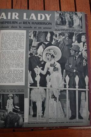 Audrey Hepburn Rex Harrison My Fair Lady