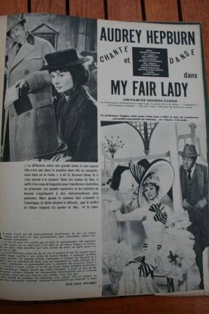Audrey Hepburn Rex Harrison My Fair Lady