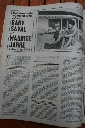 Dany Saval Maurice Jarre