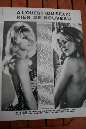 Sharon Tate Brigitte Bardot