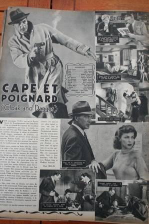 Gary Cooper Lilli Palmer Cloak And Dagger