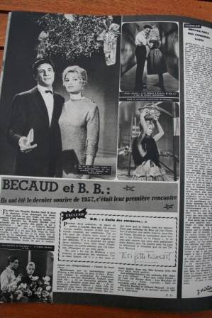 Brigitte Bardot Gilbert Becaud