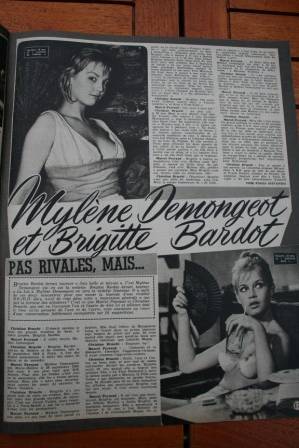 Brigitte Bardot Mylene Demongeot