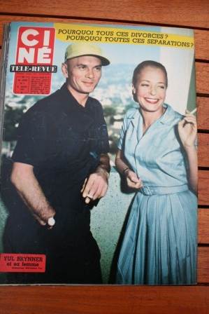 Yul Brynner And His Wife