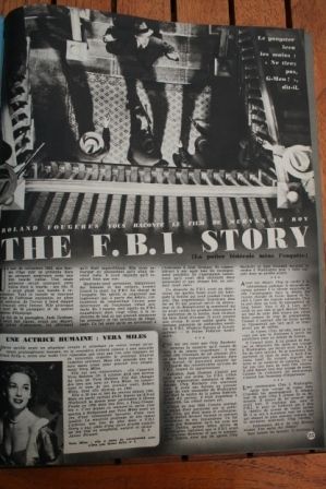 James Stewart Vera Miles FBI Story