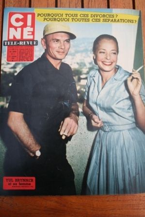 Yul Brynner And His Wife