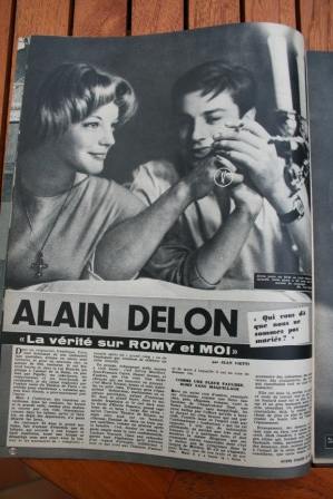 Alain Delon Romy Schneider