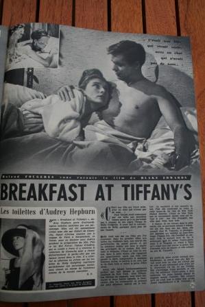 Audrey Hepburn G Peppard Breakfast At Tiffany's