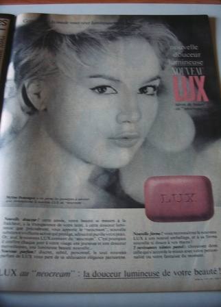 Mylene Demongeot Lux Ad