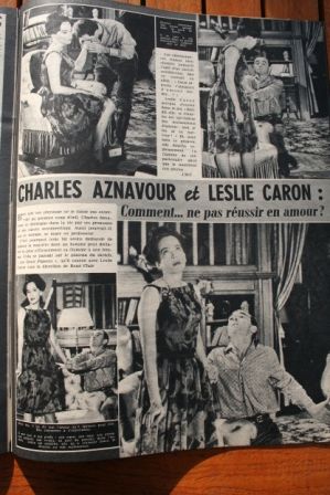 Leslie Caron Charles Aznavour