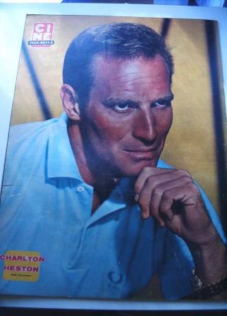 Charlton Heston (small cut on left)