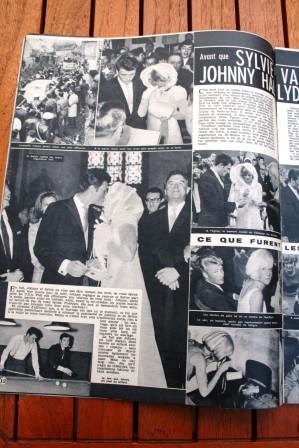 Sylvie Vartan Johnny Hallyday 's Wedding